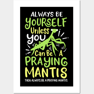 Praying Mantis Posters and Art